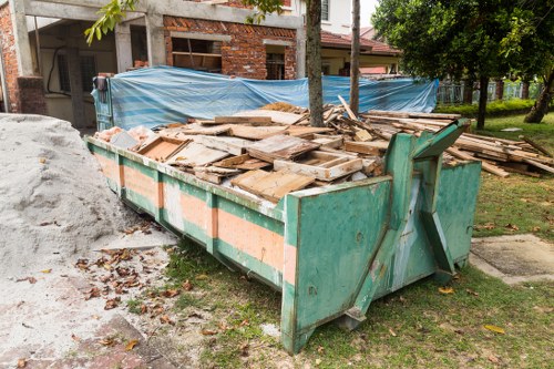 Professional garden clearance service in South London removing debris