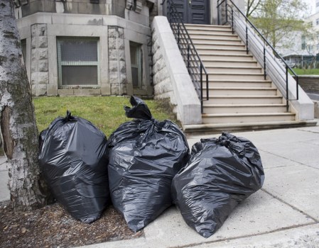 Recycling process in South London